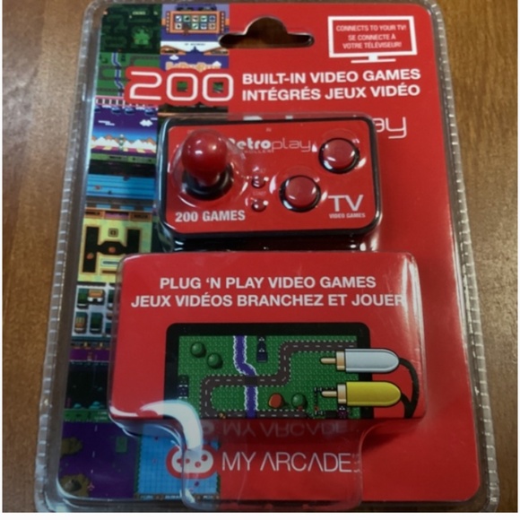 My Arcade Retro play 200 Built-in Video Games New - Picture 2 of 6